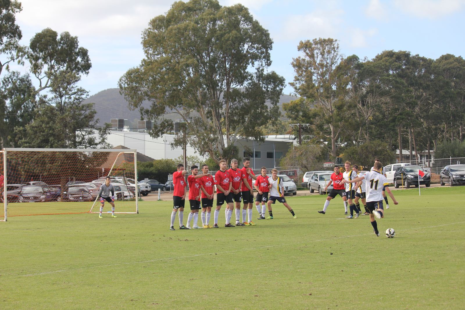 Zak continues his approach to the ball