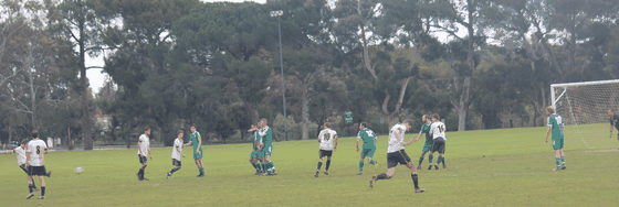 Sequence of Zak scoring a free-kick against Mercedes